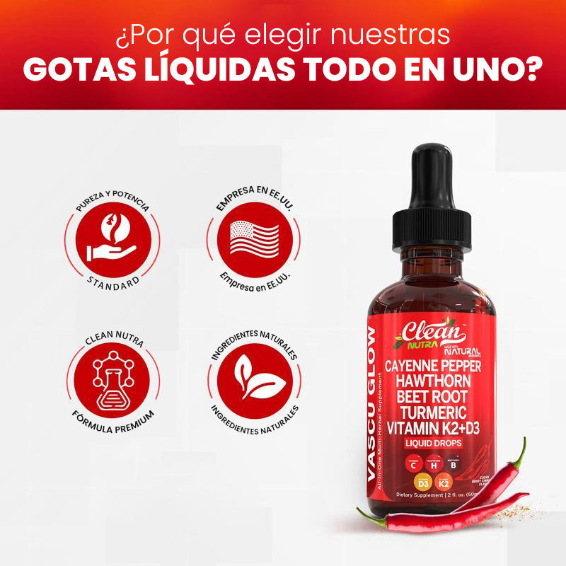 Vascu Glow Líquido Natural